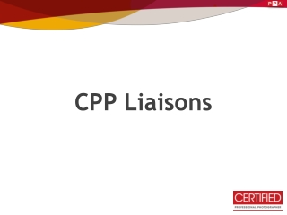 CPP Liaisons