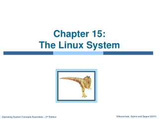 Chapter 15:   The Linux System