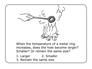 1. Larger	2. Smaller 3. Remain the same size