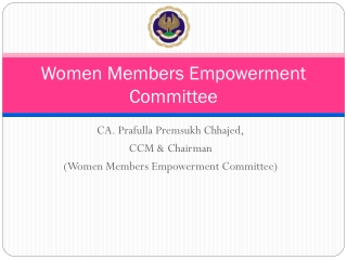 Women Members Empowerment Committee