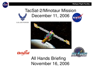 TacSat-2/Minotaur Mission December 11, 2006