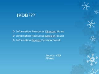 IRDB???