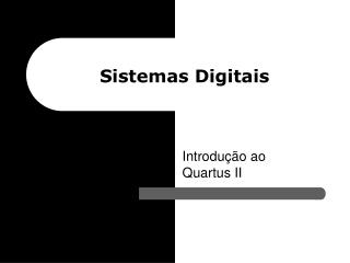 Sistemas Digitais