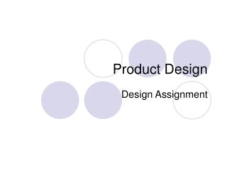 Product Design