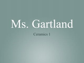 Ms. Gartland