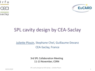 SPL cavity design by CEA-Saclay