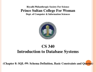 Riyadh Philanthropic Society For Science Prince Sultan College For Woman