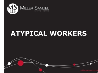 ATYPICAL WORKERS