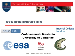 Prof. Leonardo Mostarda University of Camerino