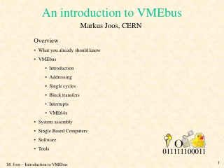 An introduction to VMEbus