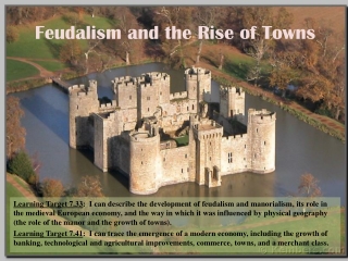 Feudalism and the Rise of Towns