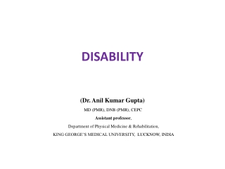 DISABILITY