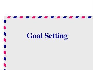 Goal Setting