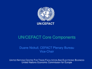 UN/CEFACT Core Components