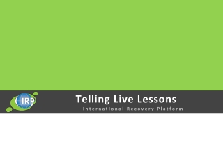 Telling Live Lessons