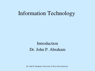 Information Technology