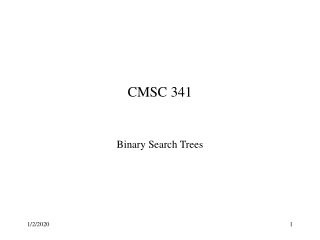 CMSC 341