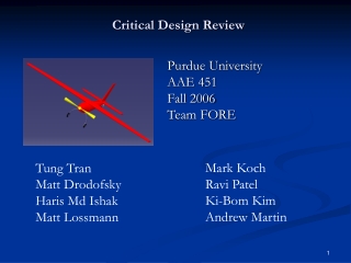 Critical Design Review