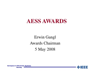 AESS AWARDS