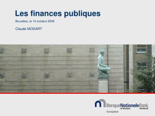 Les finances publiques