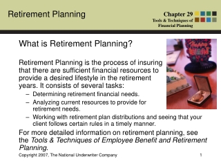 What is Retirement Planning?