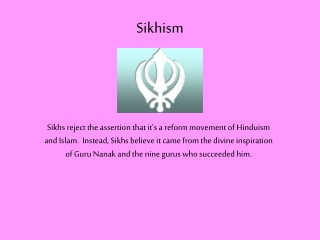 Sikhism