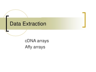 Data Extraction