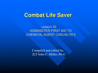 Combat Life Saver