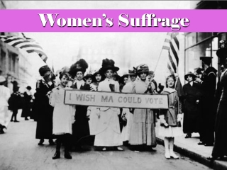 Women’s Suffrage