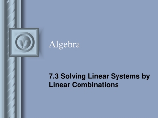 Algebra