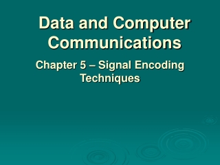 Data and Computer Communications