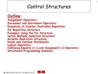 Control Structures