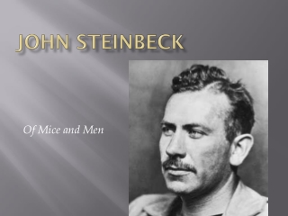 John  steinbeck