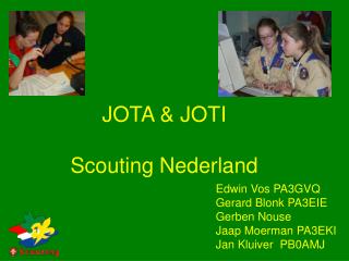 JOTA &amp; JOTI Scouting Nederland
