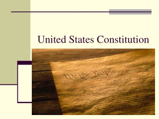 United States Constitution