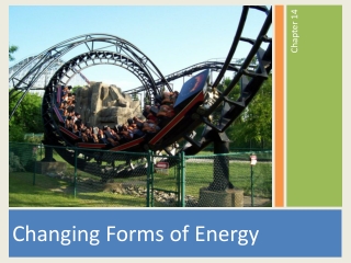 Changing Forms of Energy