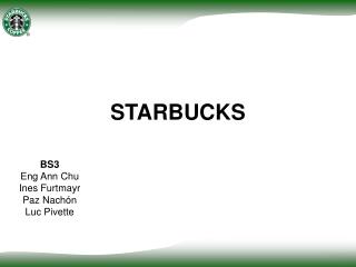 STARBUCKS