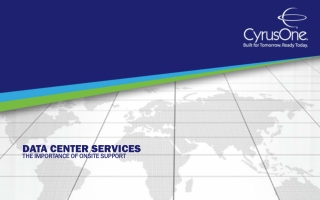 Data Center Services: The Importance of Onsite Support