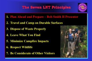 The Seven LNT Principles