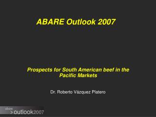 ABARE Outlook 2007