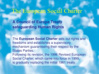 European Social Charter