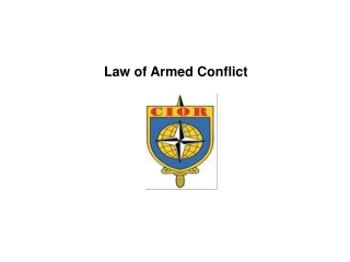 what are the fundamental principles of the law of armed conflict (loac)?