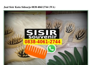 Jual Sisir Kutu Sidoarjo O838~4O61~2744[wa]