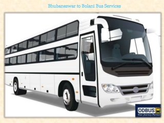 Bhubaneswar to Bolani Bus Services