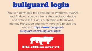 bullguard login