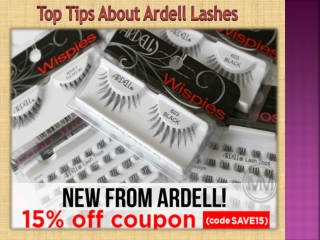 Top Tips About Ardell Lashes