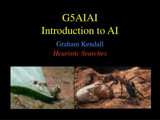 G5AI AI Introduction to AI