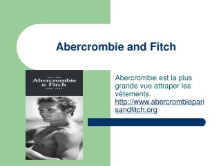 Abercrombie and Fitch