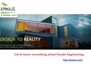 Get to know everything about Facade Engineering