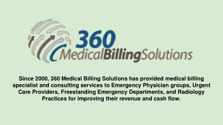 Colorado Best Emergency Physicians Billing Services - 360 Medical Billing Solutions